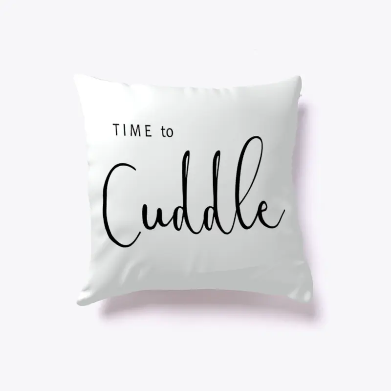 Time to Cuddle Pillow